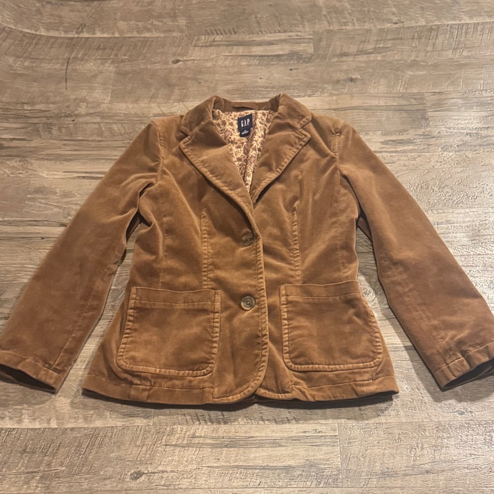 Vintage Gap Camel Blazer Fall 2003 RN 54023 – Women’s Size 0